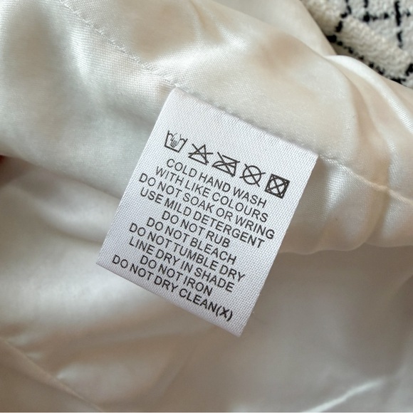 New! MESHKI • Beth Tweed Mini Dress in White Check - Picture 13 of 14